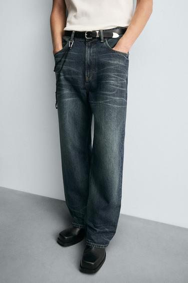 BAGGY FIT JEANS - Blue by Zara - Image 4