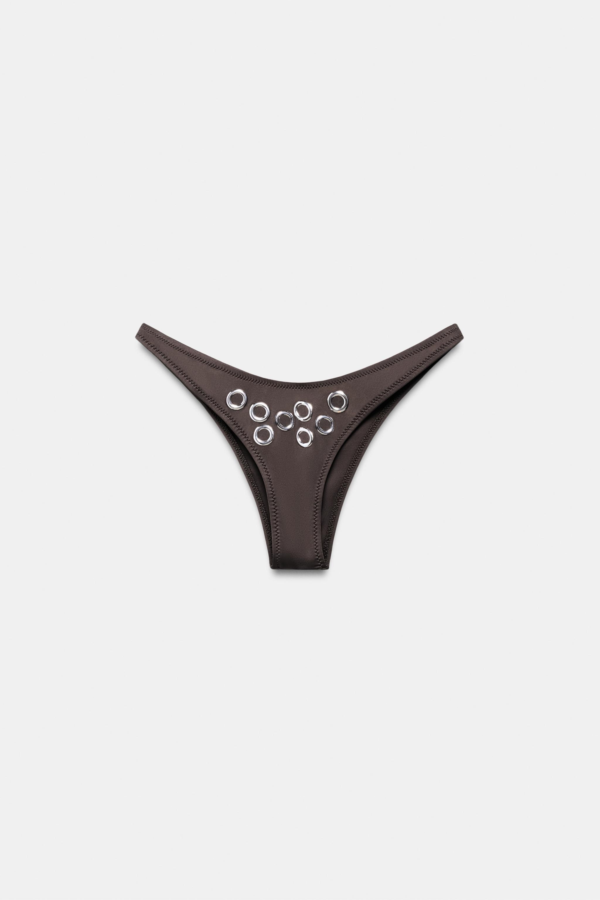 OVERSIZE RUCHED BIKINI BOTTOMS