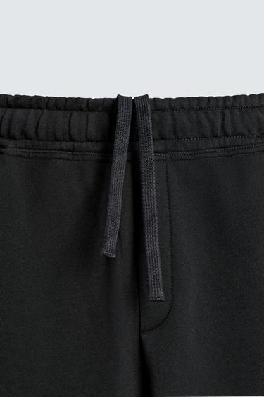PANTALON DE JOGGING BASIQUE - Noir de Zara - Image 2
