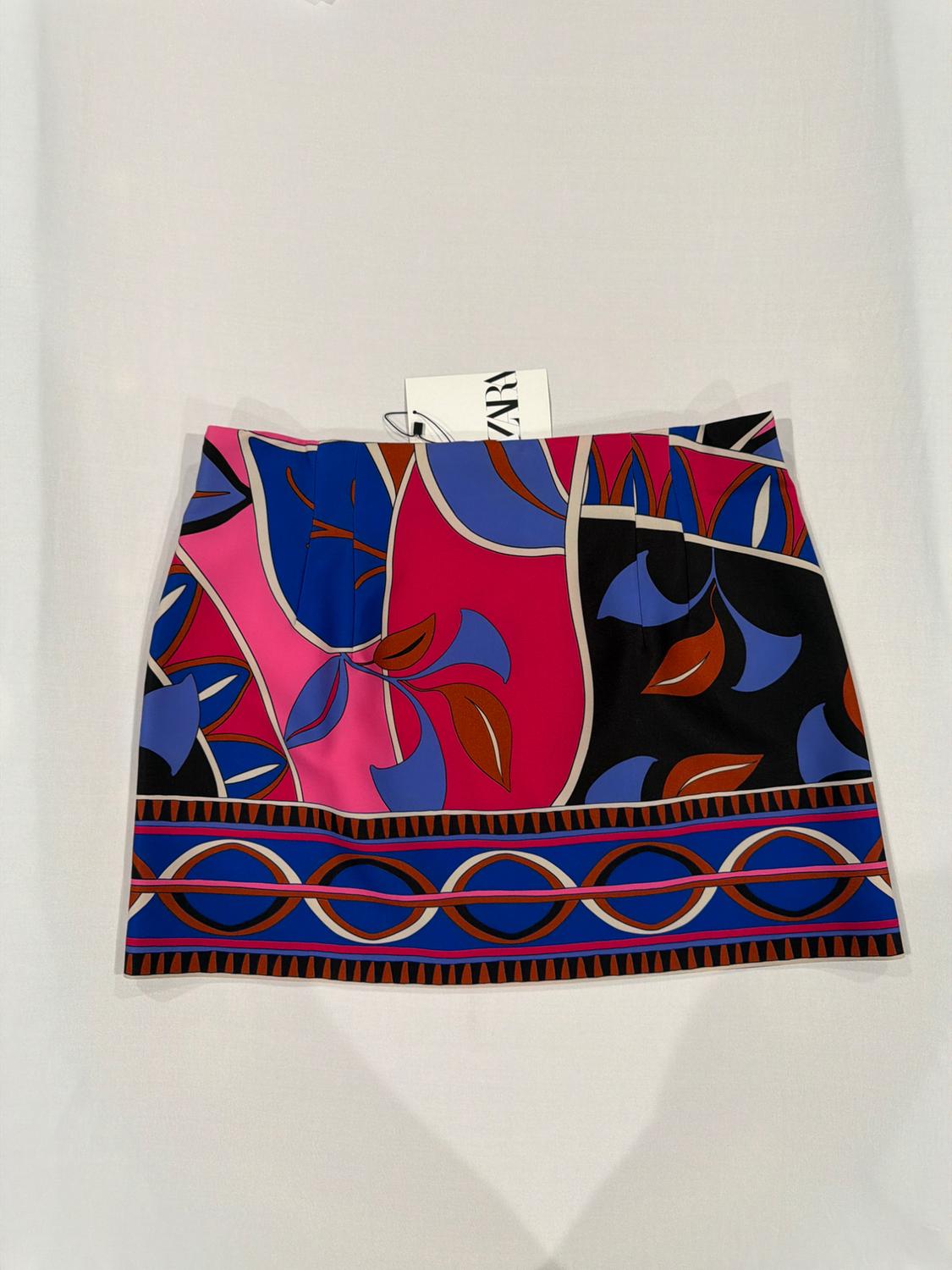 FALDA PINZAS ESTAMPADA - Image 2