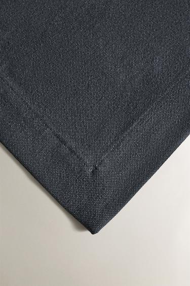 NAPPE LIN ÉPAIS COULEUR - Bleu de Zara - Image 2