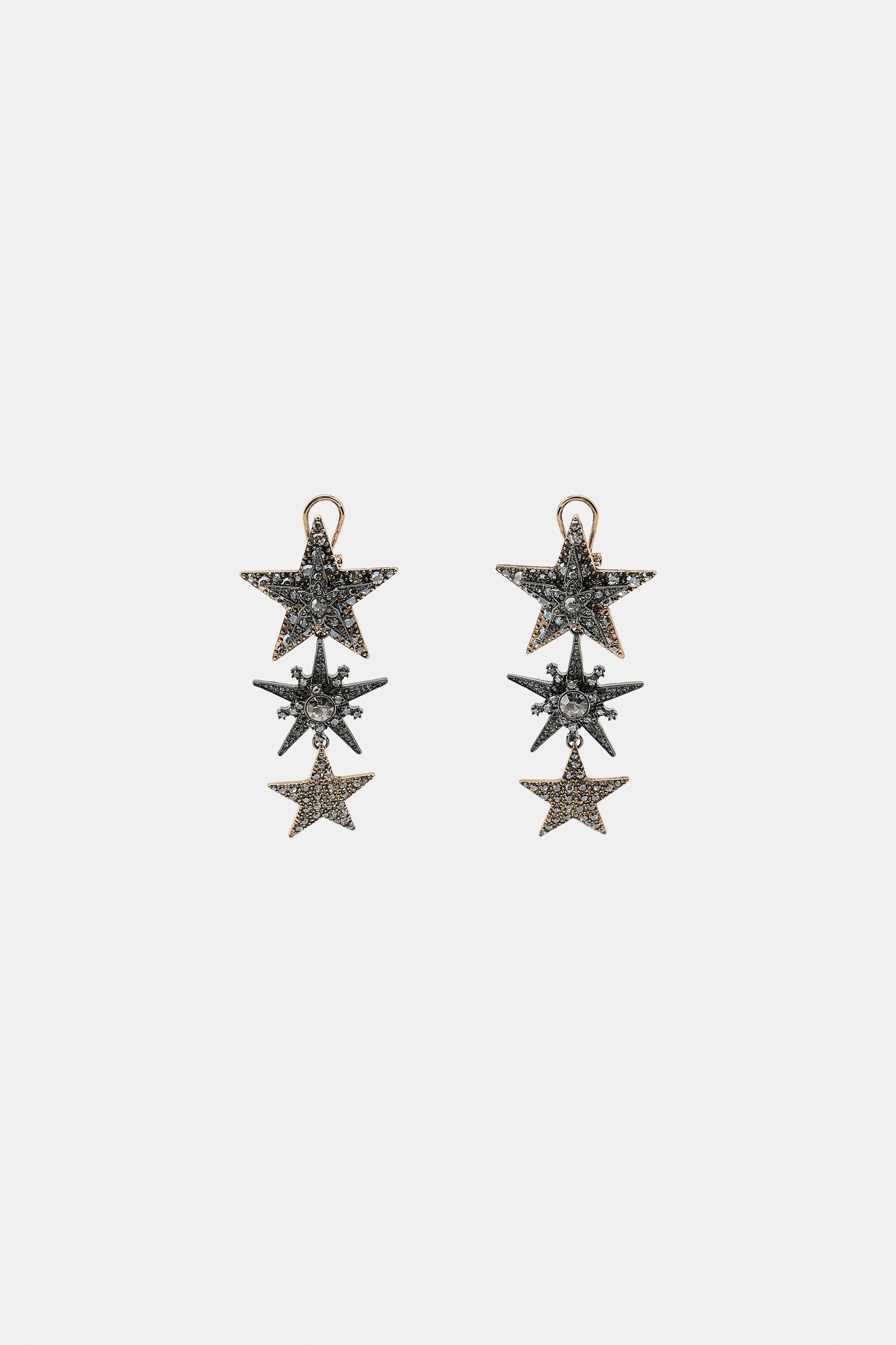 SPARKLY STAR EARRINGS