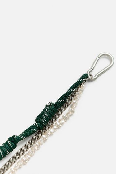 CHAÎNE COMBINÉE AVEC LACET - Argent de Zara - Image 3