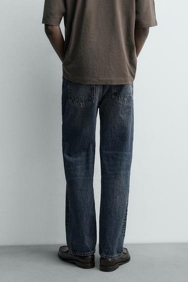 JEANS STRAIGHT ANKLE FIT - Indigo de Zara - Image 2