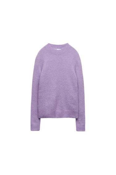 BASIC ALPACA AND WOOL SWEATER