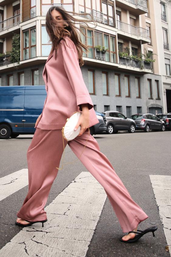 Traje Chaqueta Invitada Boda Zara 2021 Conjunto Traje Mujer Zara