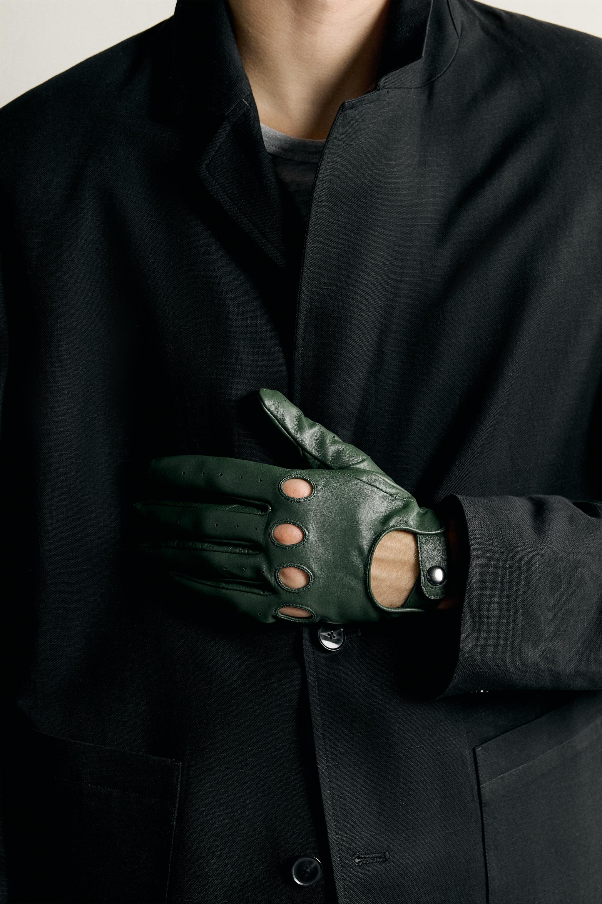 SHORT LEATHER GLOVES