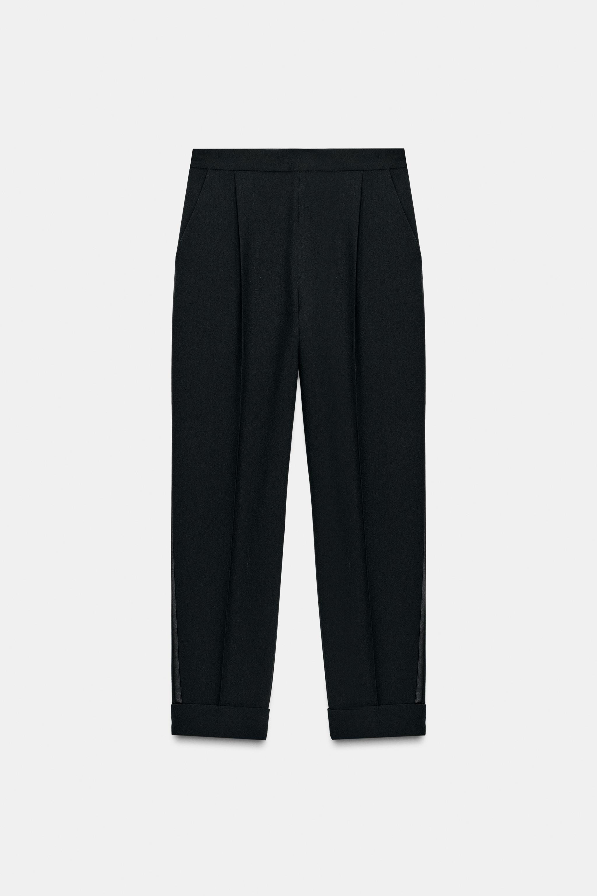 ANKLE TUXEDO PANTS
