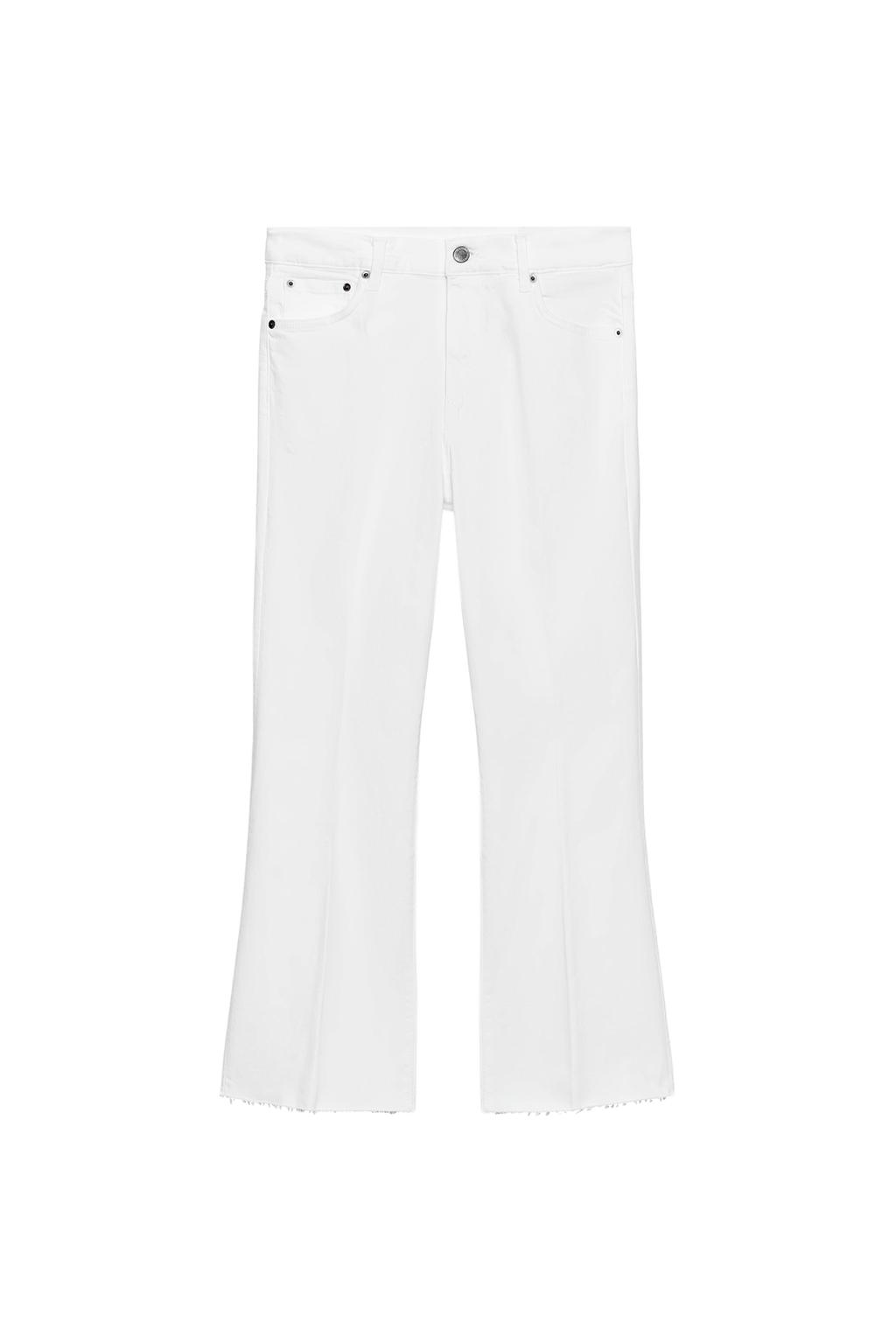 ZW COLLECTION MID-RISE CROPPED FLARE JEANS - image 4