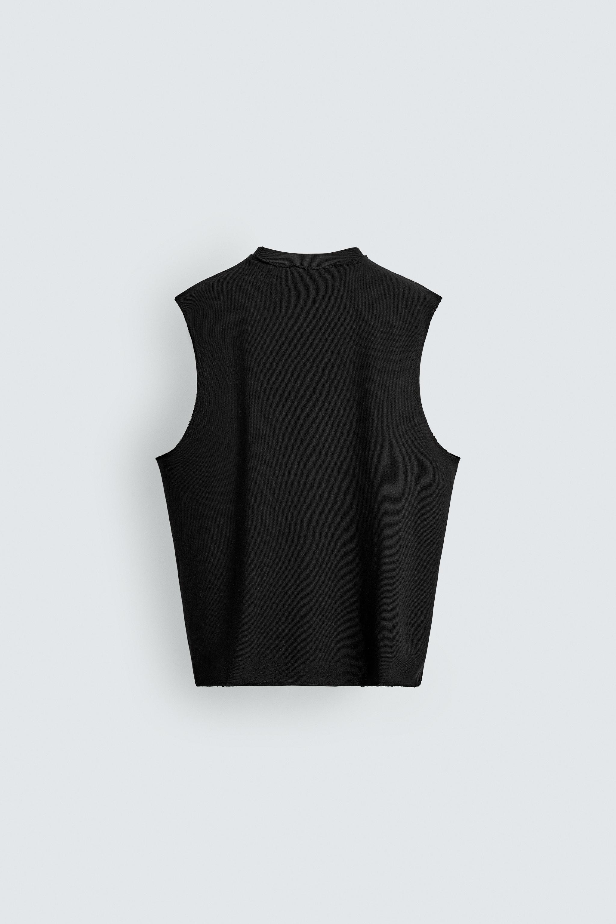 COTTON KNIT TANK TOP