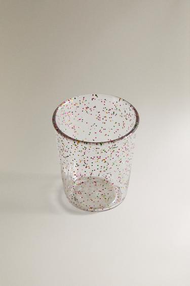 KIDS' TRITAN™ GLITTER TUMBLER - Transparent by Zara - Image 1