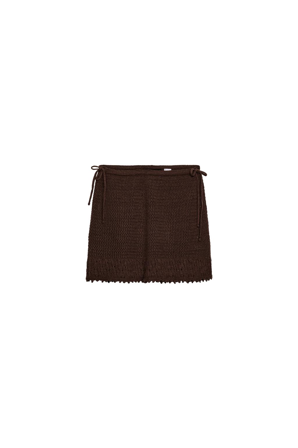 KNIT MINI SKIRT - image 3