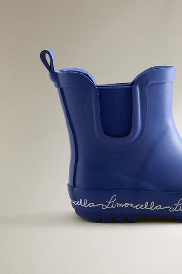 KIDS' THE ANIMALS OBSERVATORY WELLIES - Blue by Zara - Image 4