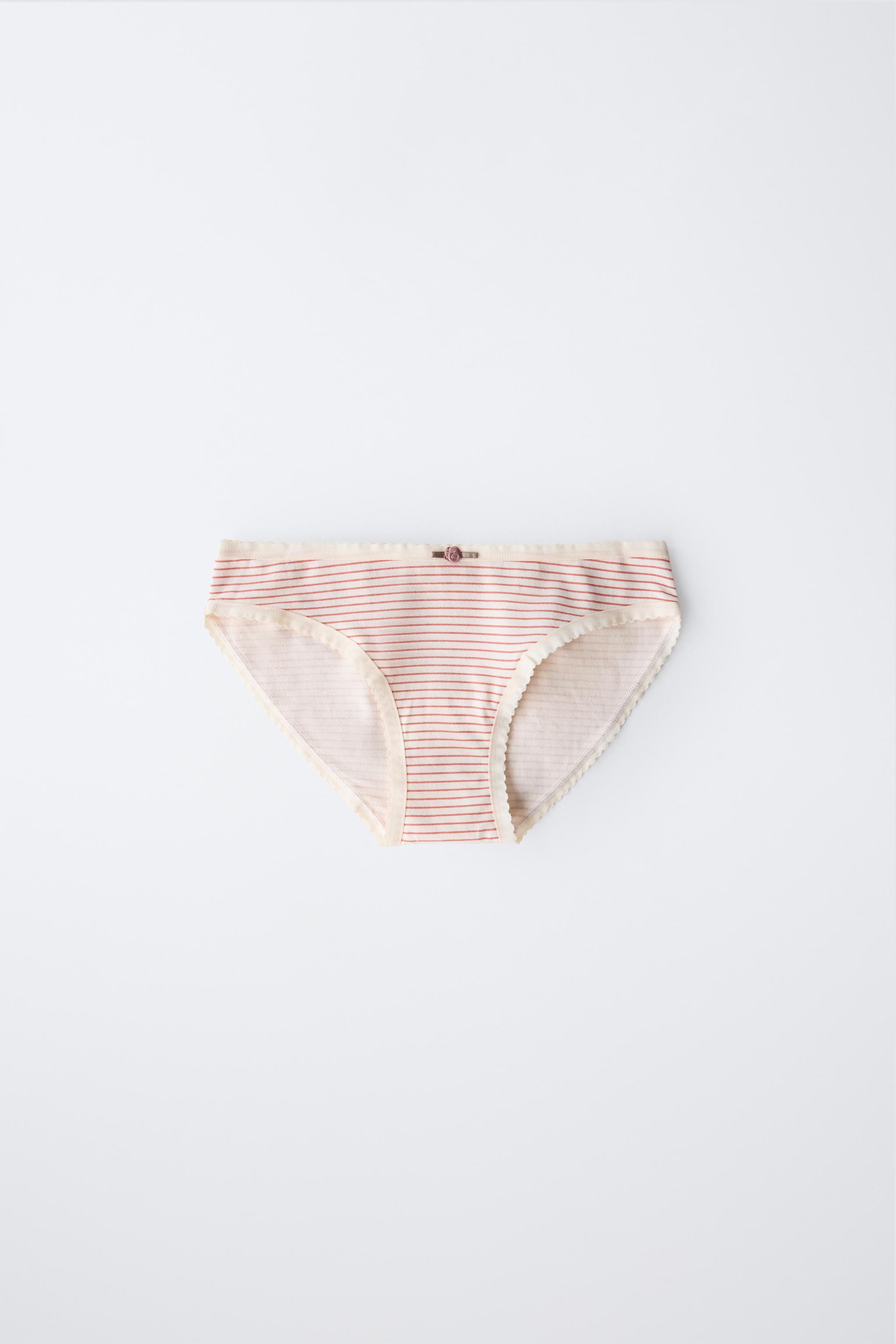 6 YEARS/ SIX-PACK OF FLORAL UNDERWEAR