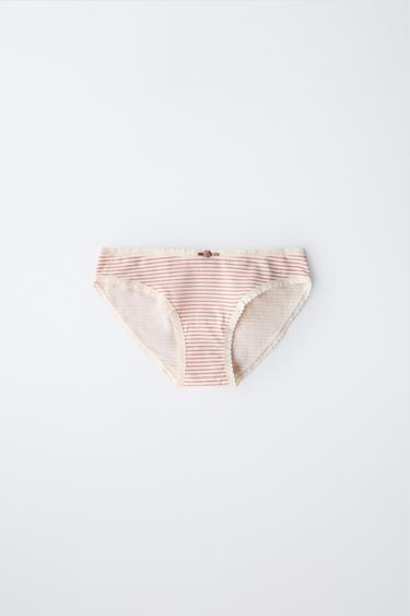6-14 ANS/ LOT DE SIX CULOTTES FLEUR - Multicolore de Zara - Image 2