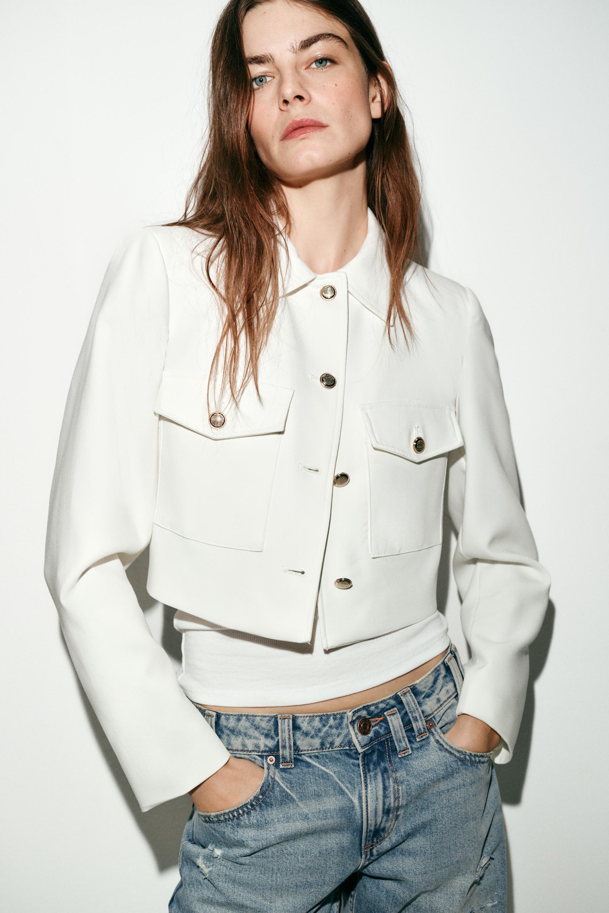 CROPPED POCKET BLAZER