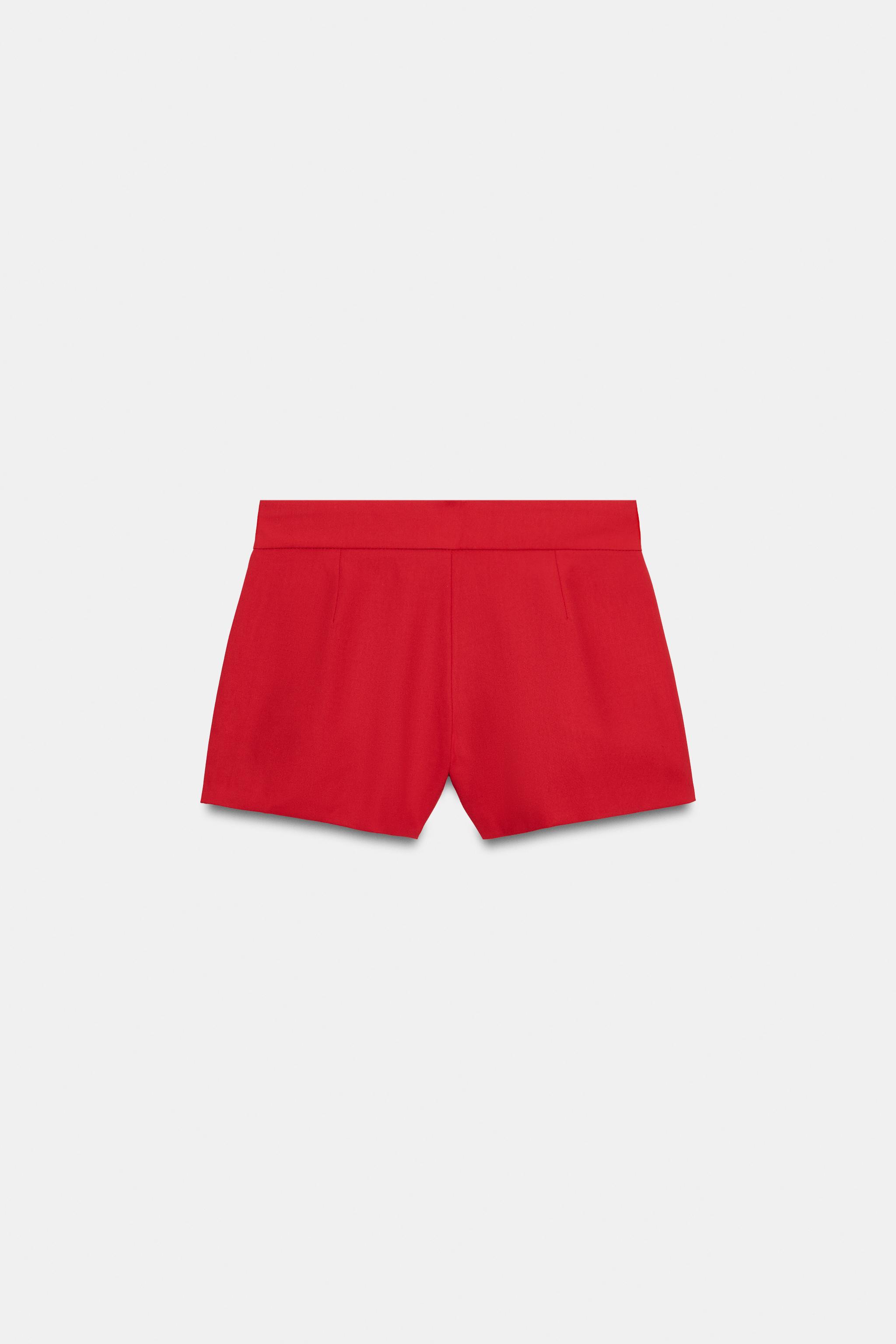 PLEATED SHORTS