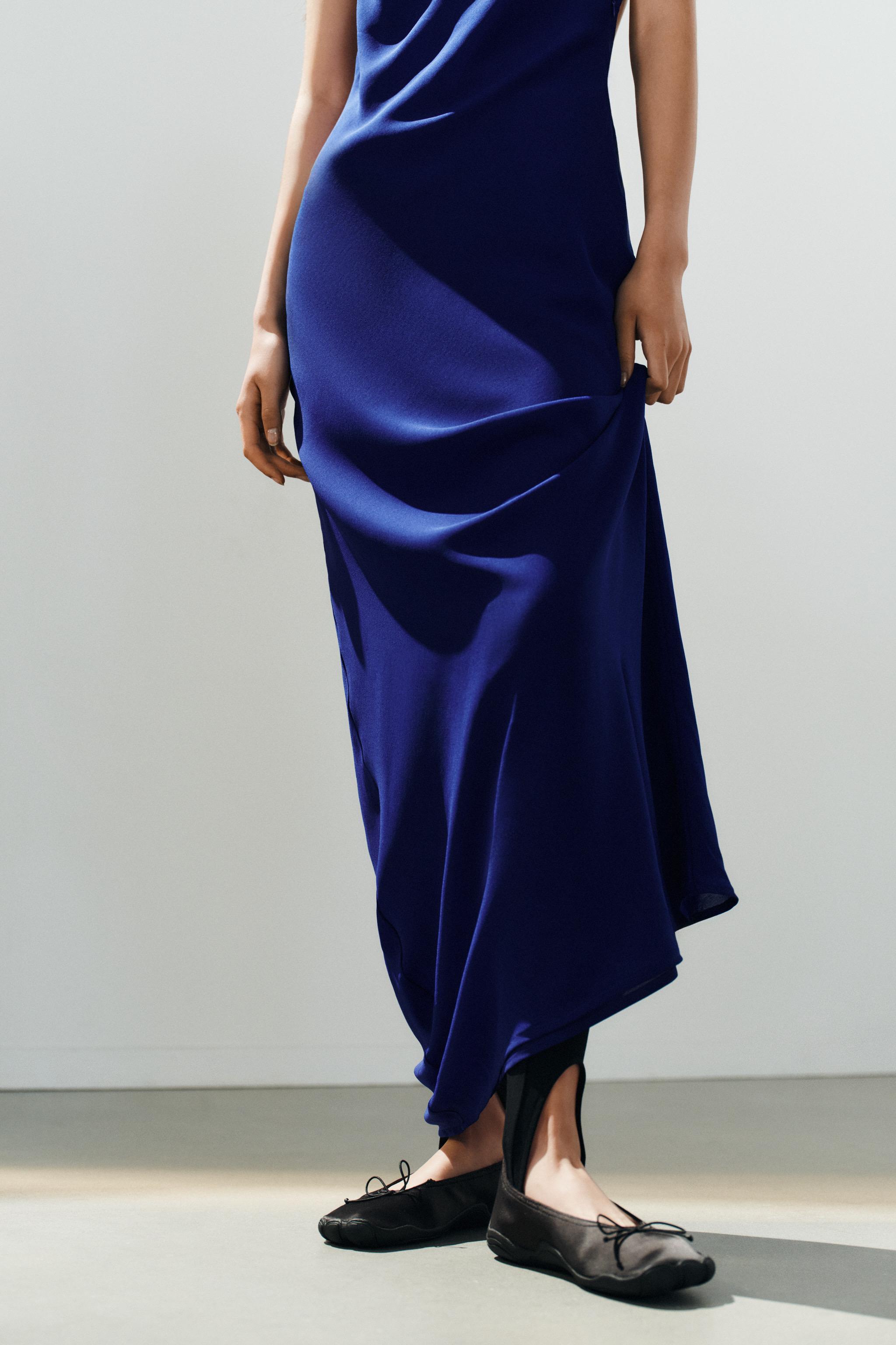 LONG HALTER DRESS