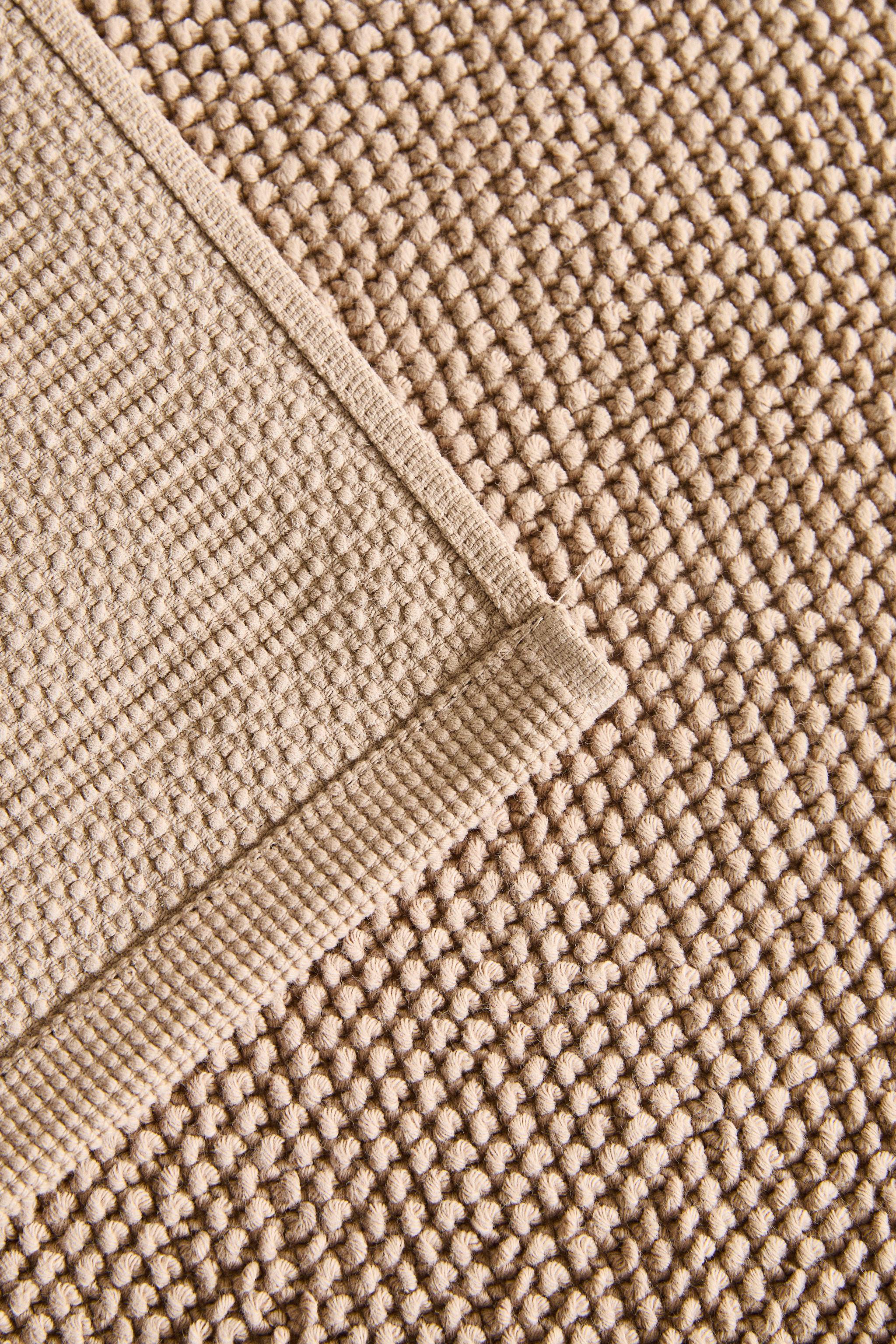 TAPIS DE BAIN COTON ANTIDÉRAPANT