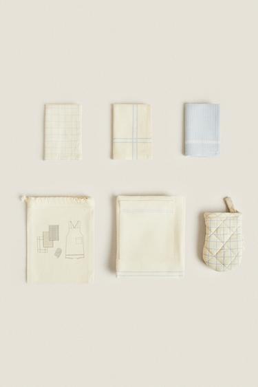 CHILDREN'S KITCHEN LINEN SET - Cream by Zara - Image 3