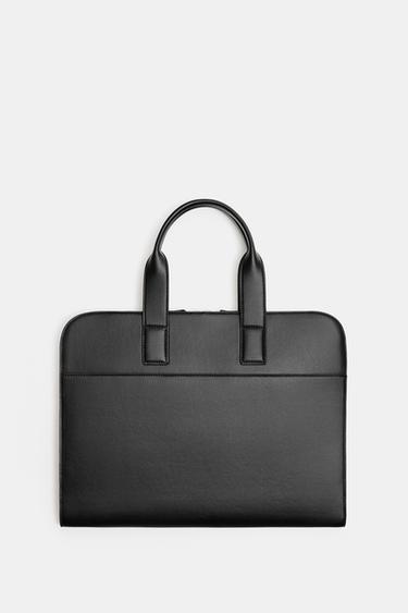 SMOOTH BRIEFCASE - Black by Zara