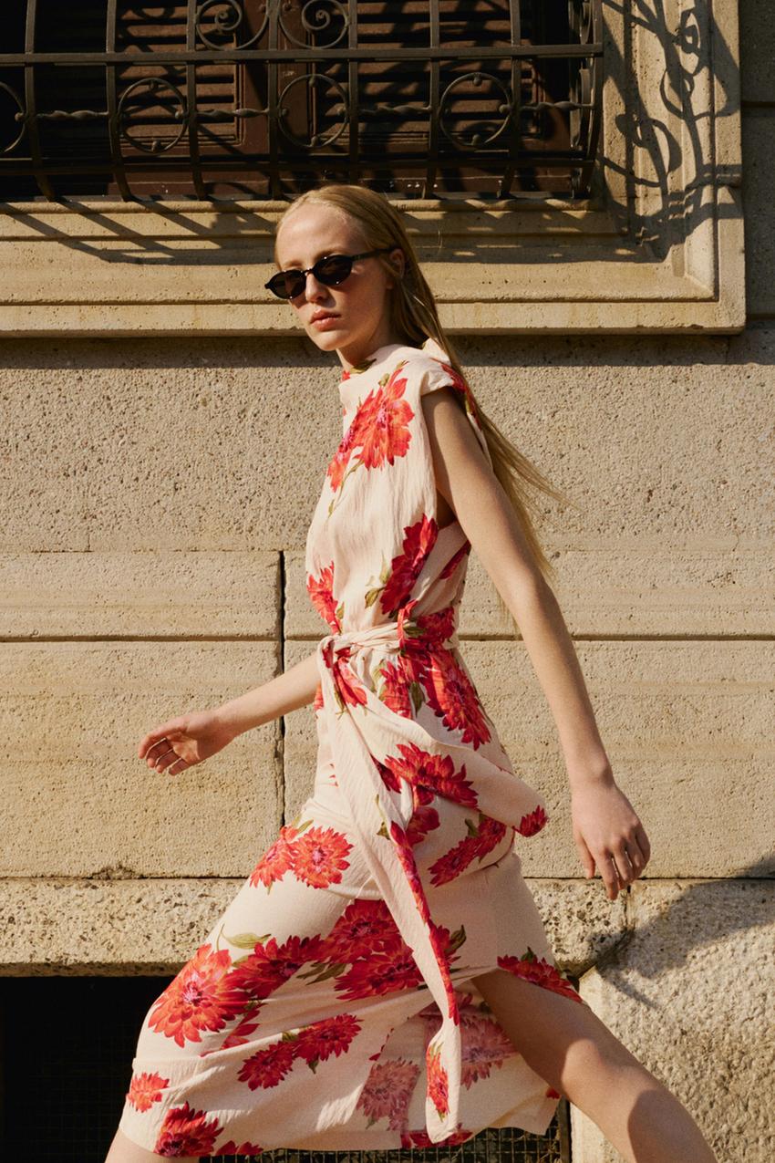 women's zara dresses Clothes Maya Sequin Long Sleeve Floral dress minority owned listing:c58f6914-374b-4189-ad49-77b8344544e1 ZW COLLECTION PRINTED MAXI