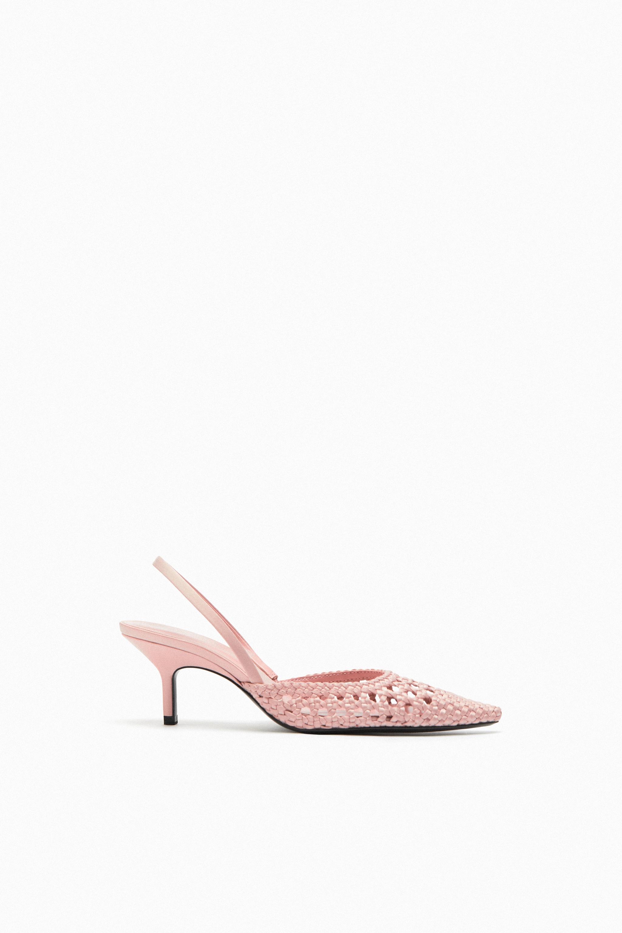 Pink 2024 slingback heels