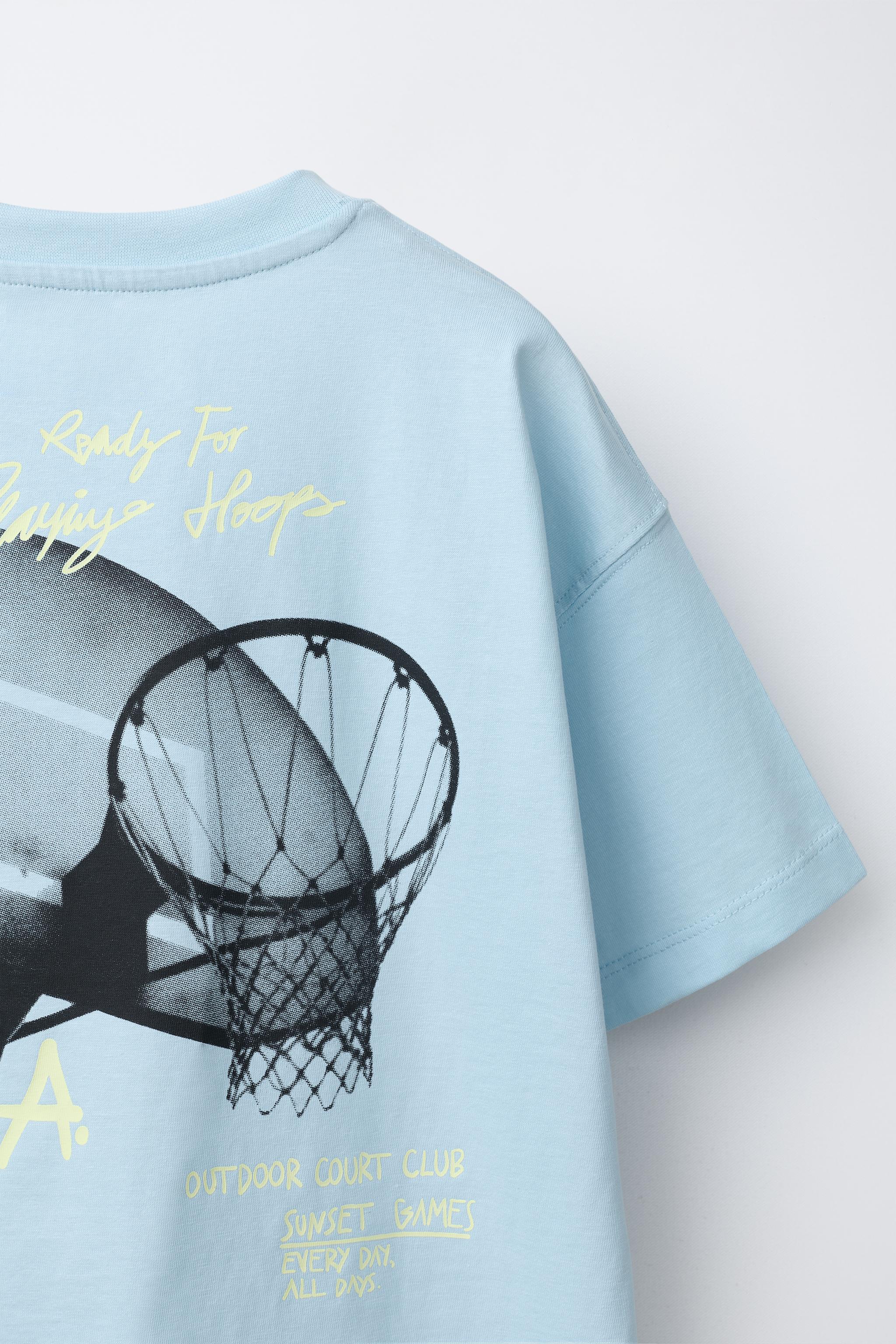 SPORTS PRINT T-SHIRT