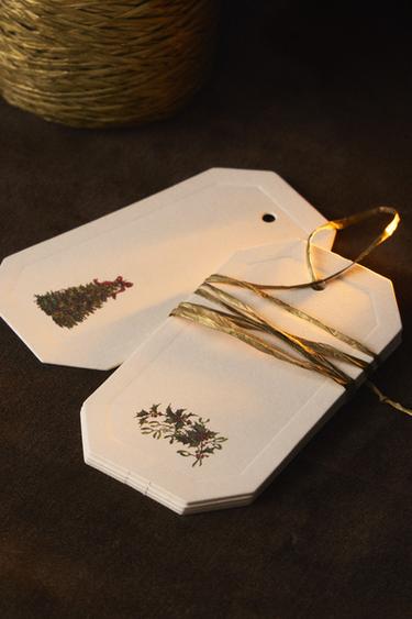 CHRISTMAS GIFT TAG PACK (PACK OF 20) — White 1