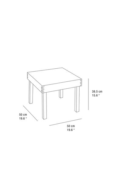 TABLE D'APPOINT BOIS ET CUIR - Noir de Zara - Image 6