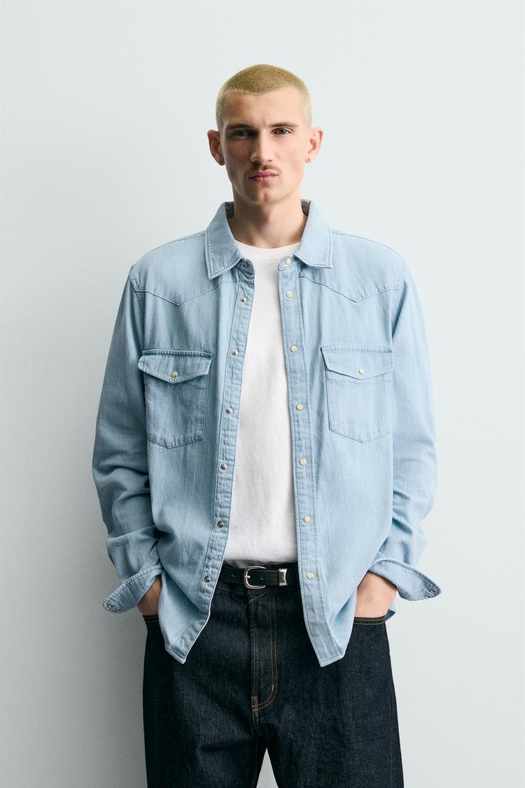 ZARA WESTERN DENIM SHIRT