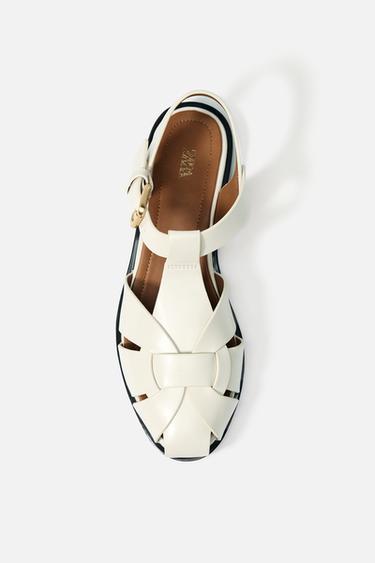 MULTI-STRAP SANDALS - White by Zara