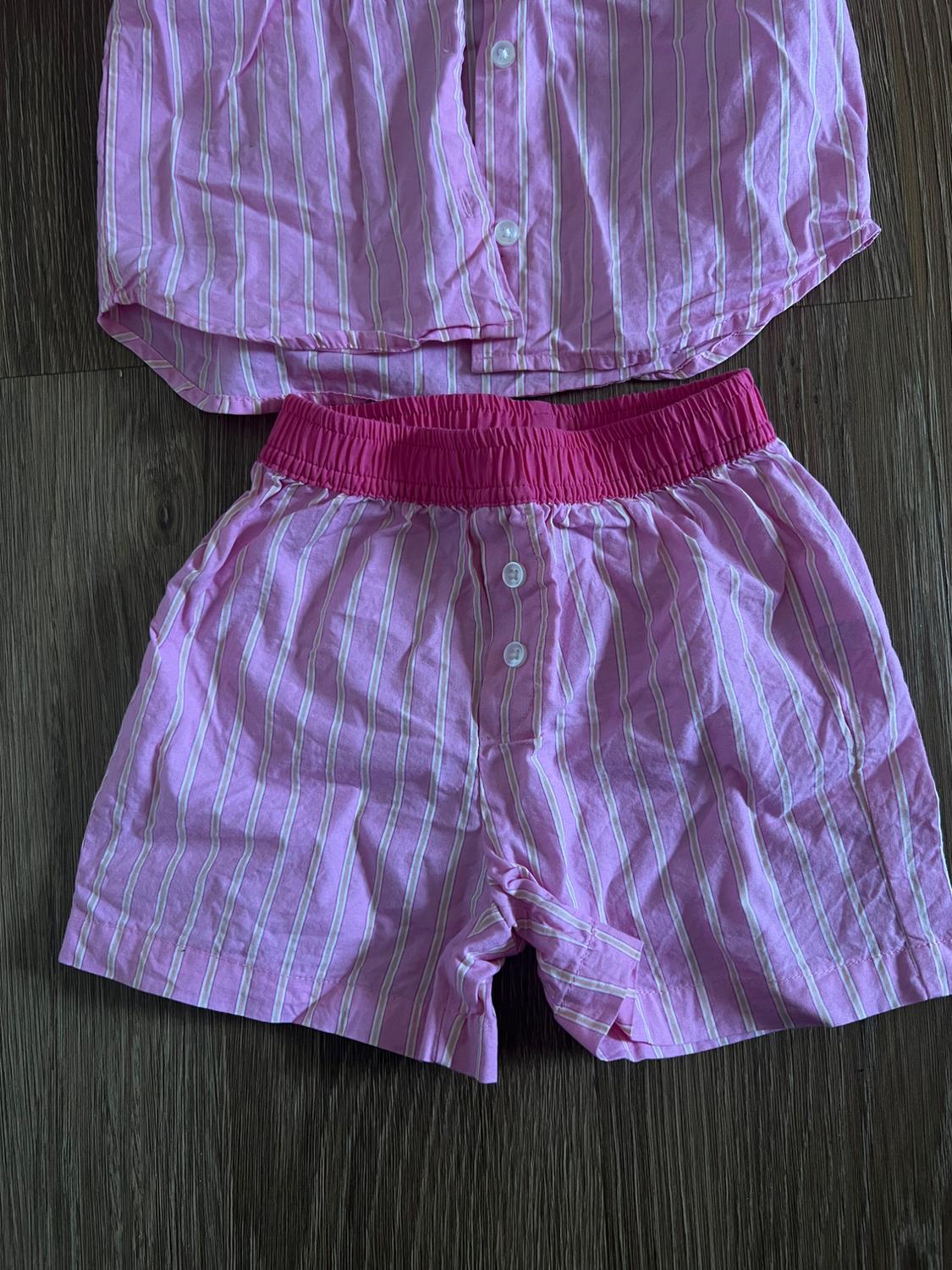 3-6 YEARS/ STRIPED MATCHING SET - Image 3