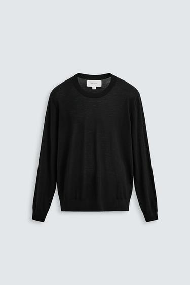 JERSEY LANA - CASHMERE - Negro de Zara