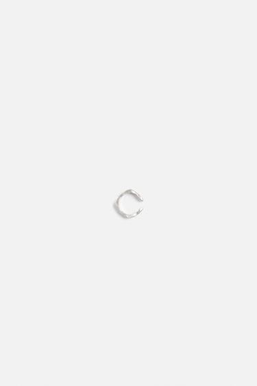 ENGRAVED EAR CUFF - Silver by Zara - Image 1