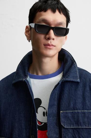 CHEMISE EN JEAN À POCHES - Bleu de Zara - Image 4