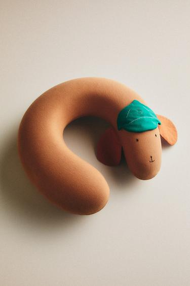 COUSSIN ENFANT VOYAGE CHIEN - Marron de Zara