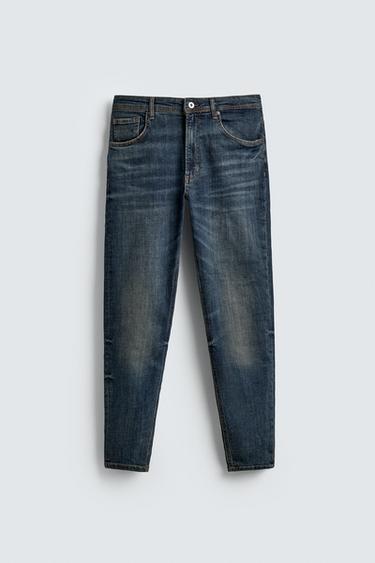 SKINNY CROPPED FIT ФАРМЕРКИ - Сина од Zara