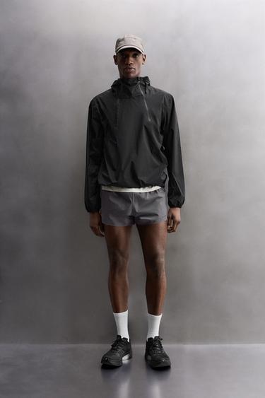 ÁO KHOÁC KANGAROO CHỐNG GIÓ - Màu đen từ Zara