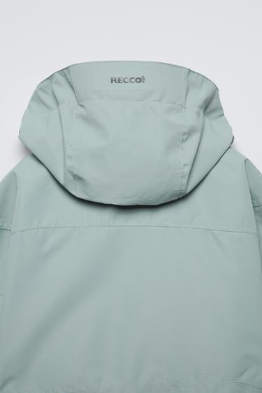 WATER-REPELLENT AND WINDPROOF JACKET WITH RECCO® SYSTEM – SKI COLLECTION - Sky blue by Zara - Image 7
