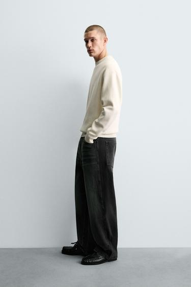 PULL STRUCTURÉ DOUX - Blanc cassé de Zara - Image 3