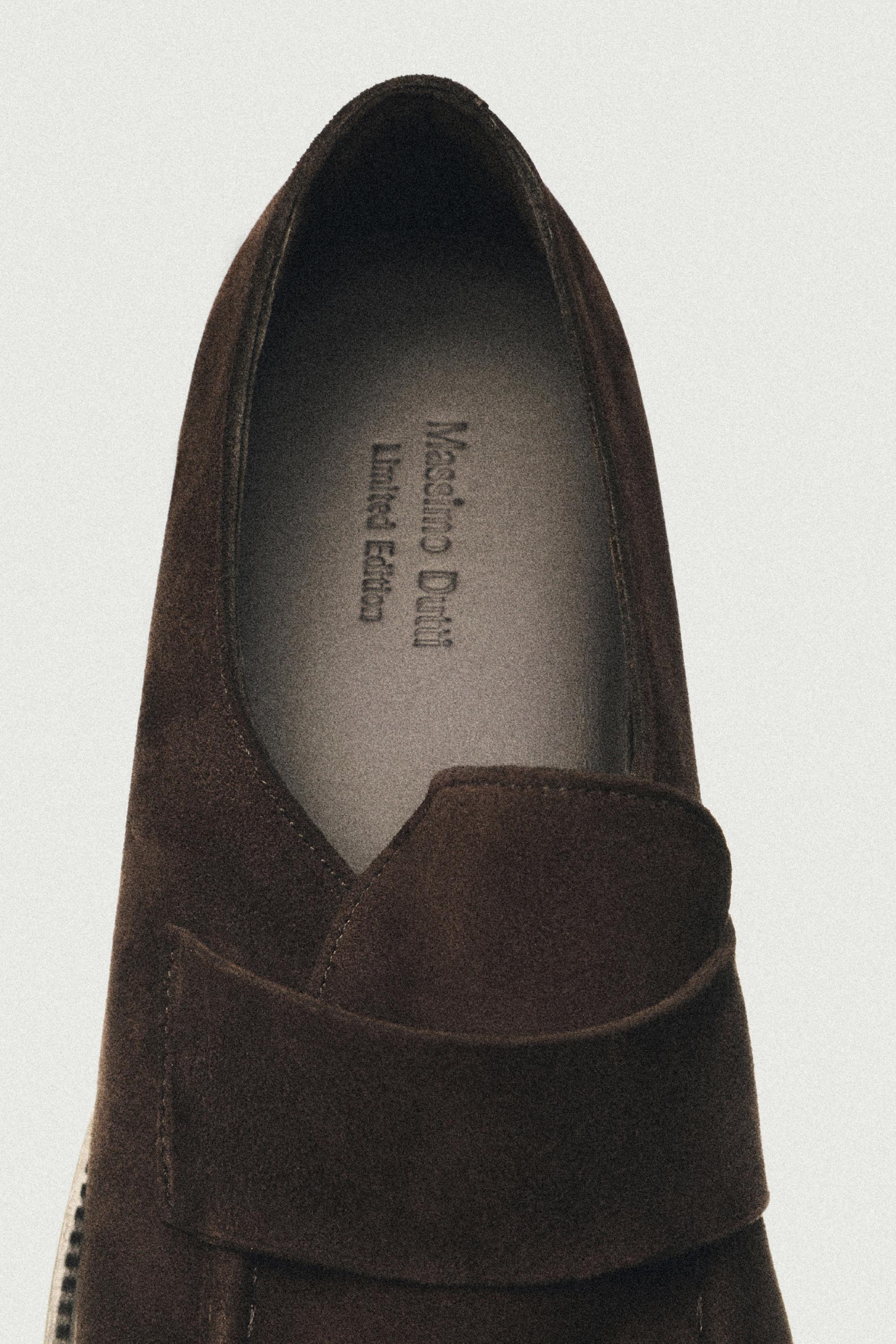 Soft leather moc toe loafer - LIMITED EDITION