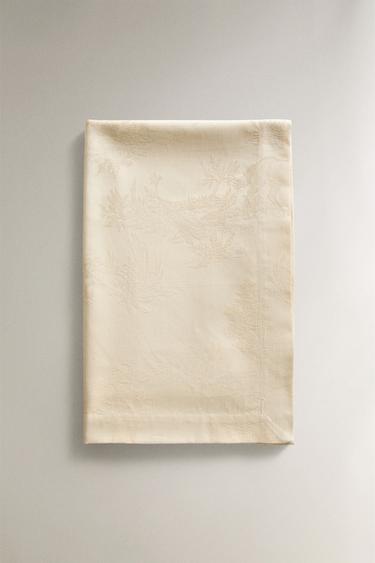JACQUARD HORSE TABLE RUNNER - Beige by Zara - Image 4