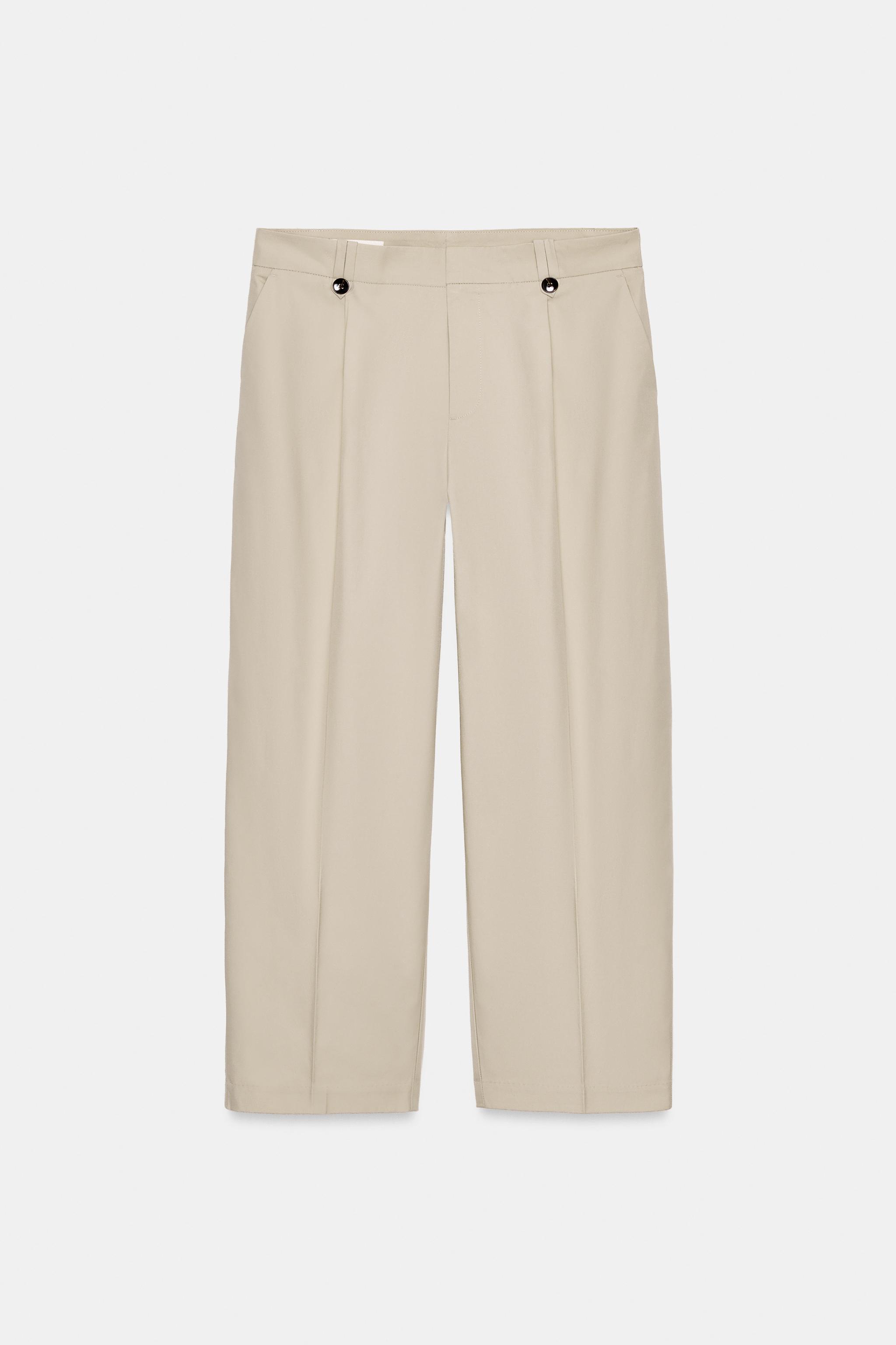 DÜZ KESİM CHINO PANTOLON - Görsel 6