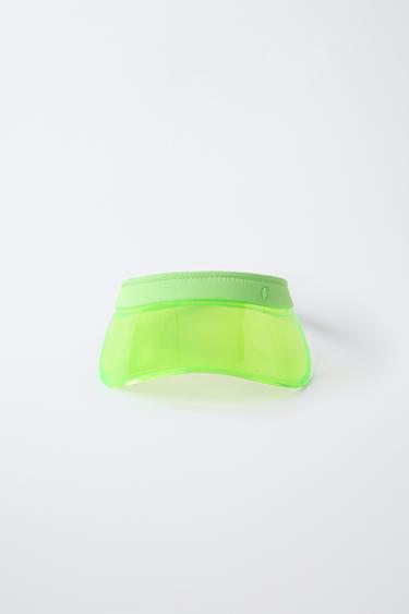 VISERA TRANSPARENTE - Verde claro de Zara