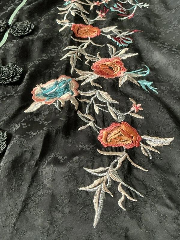 EMBROIDERED JACQUARD DRESS - Image 4