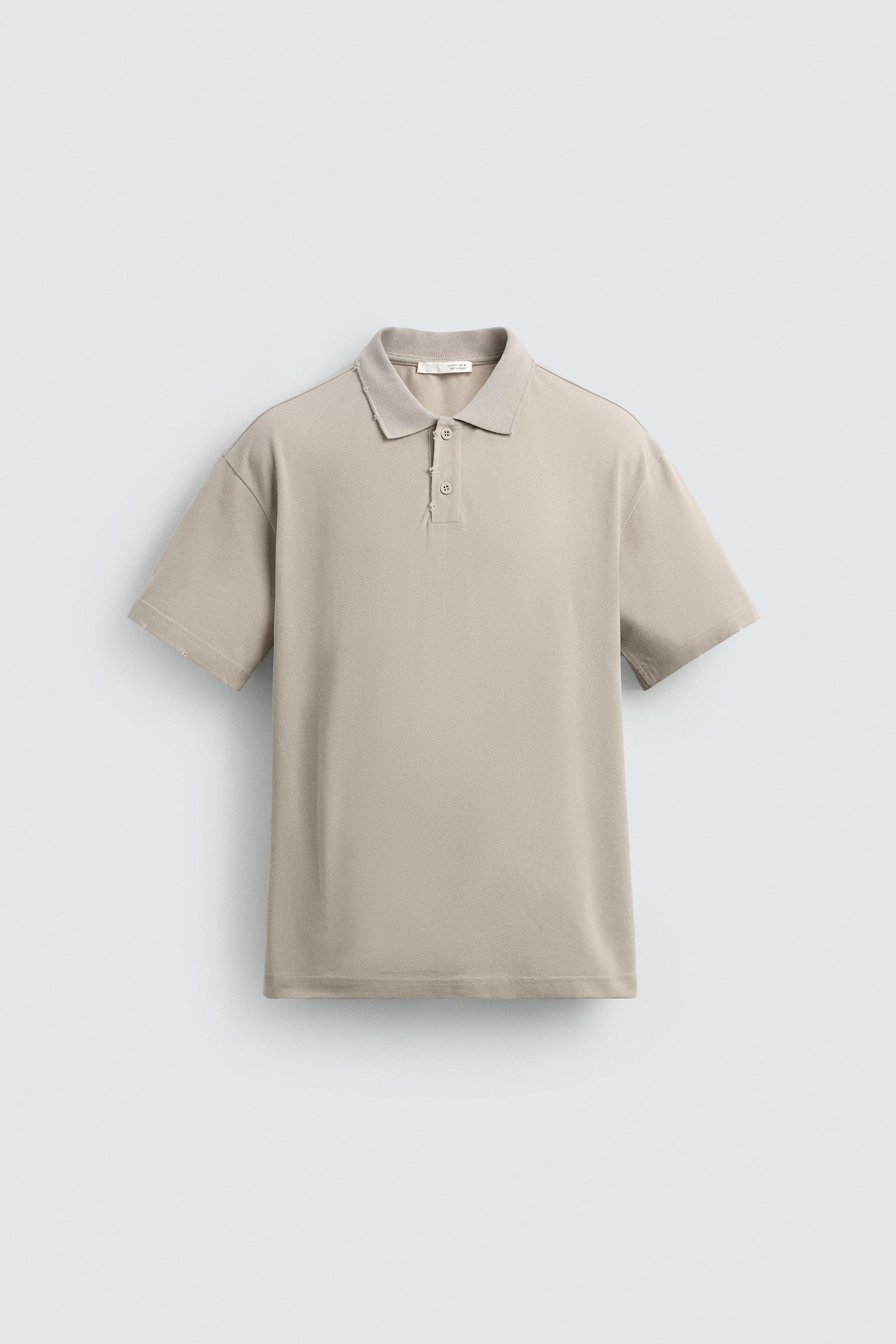 POLO RELAXED FIT DÉLAVÉ