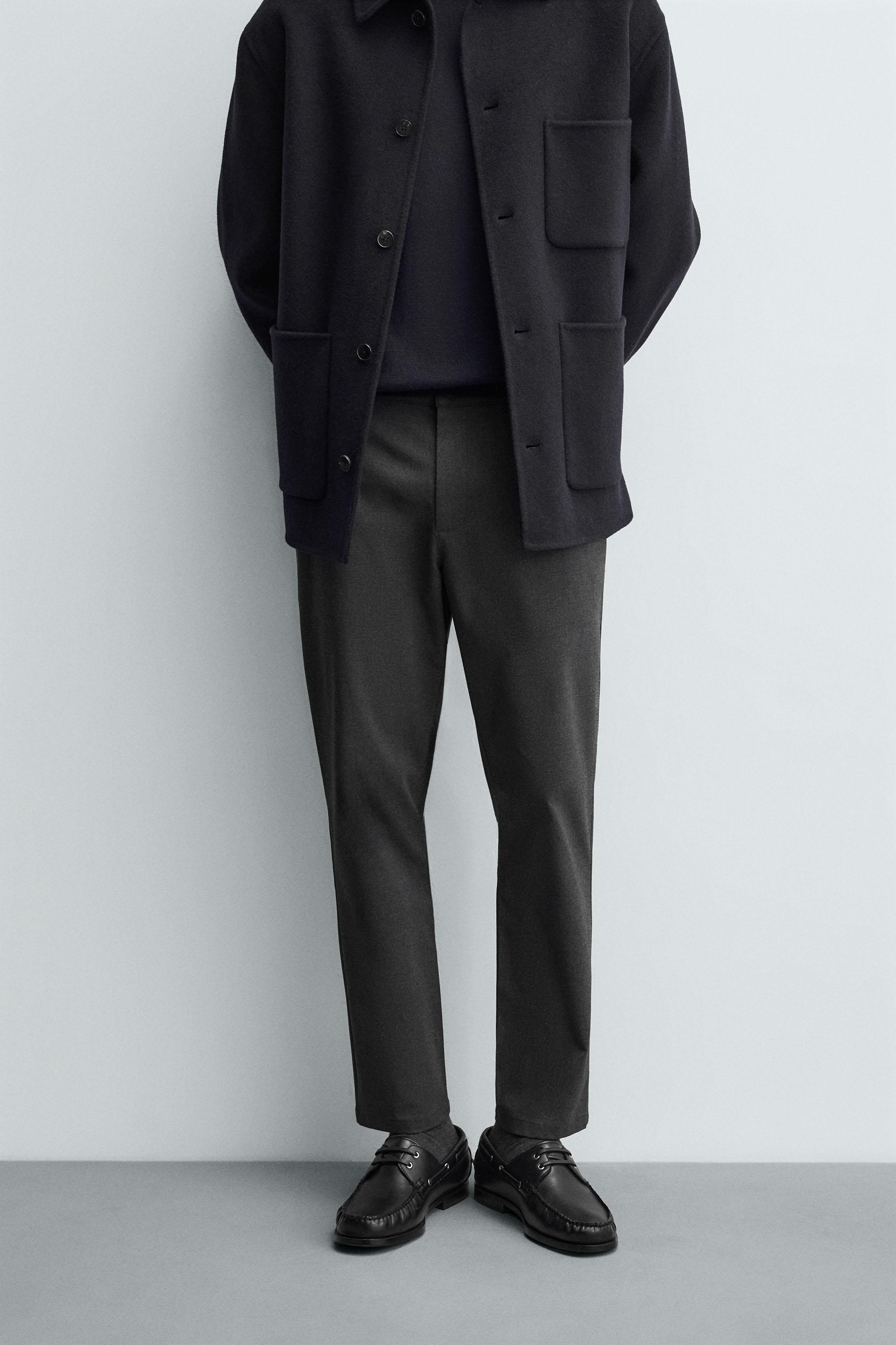 SLIM FIT STRETCH PANTS