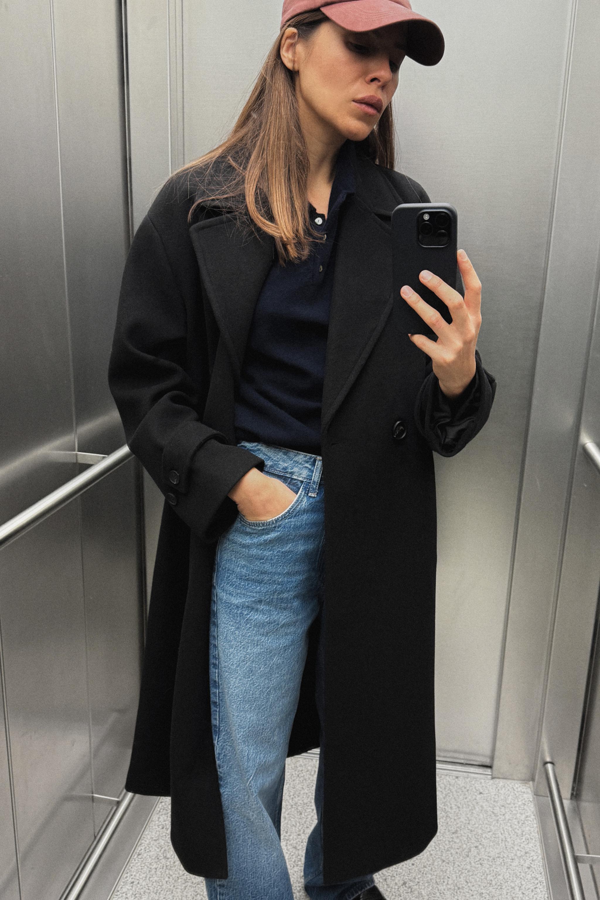 ZARA（ロングコート ・ ブラック/黒色系）のフリマアイテム一覧