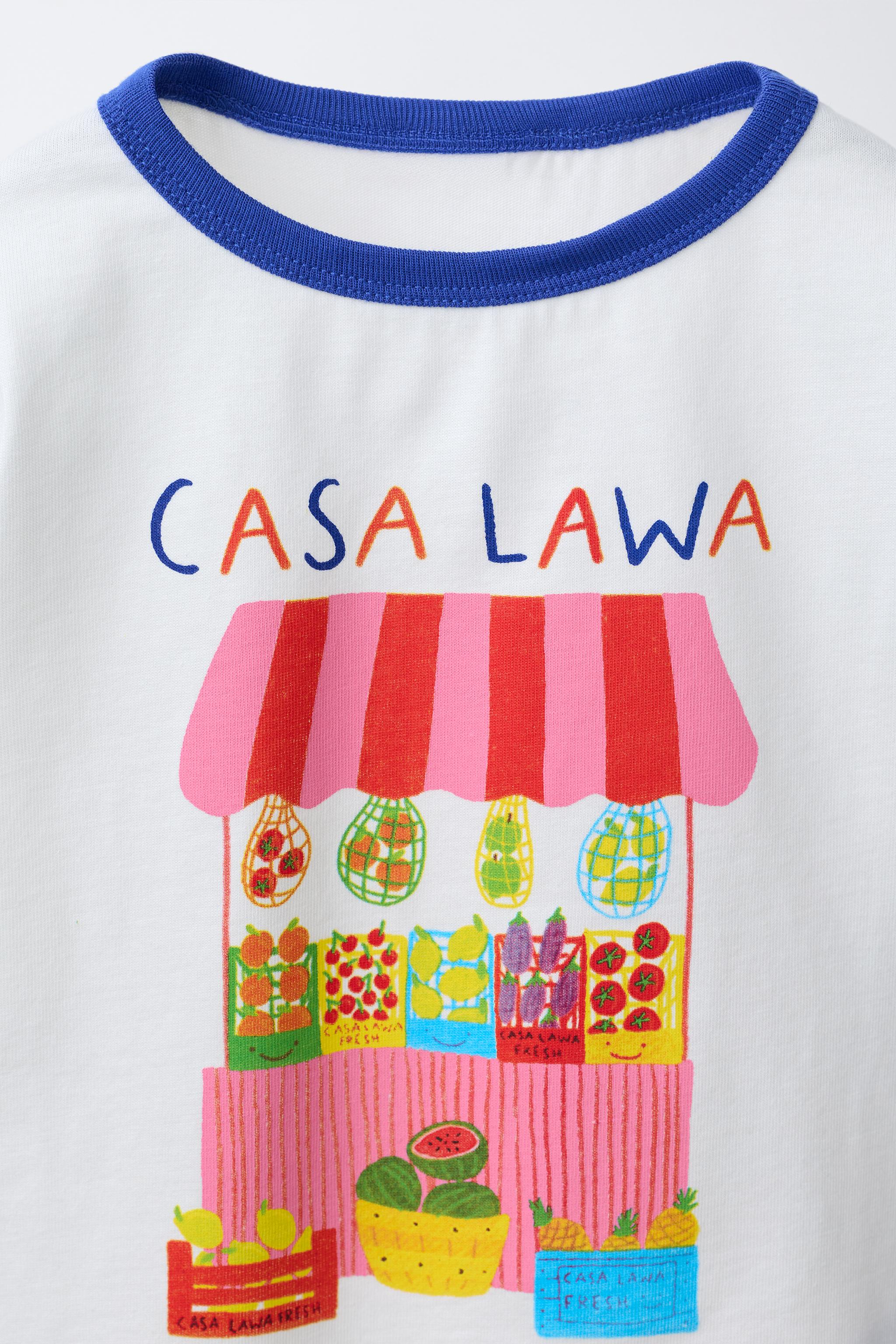 CASA LAWA X ZARA KIDS PRINTED T-SHIRT